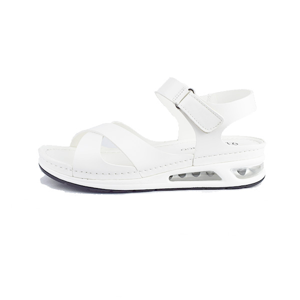 Sandale componse Confort pour femme 051 blanc.... Sandales médicales femme Maroc